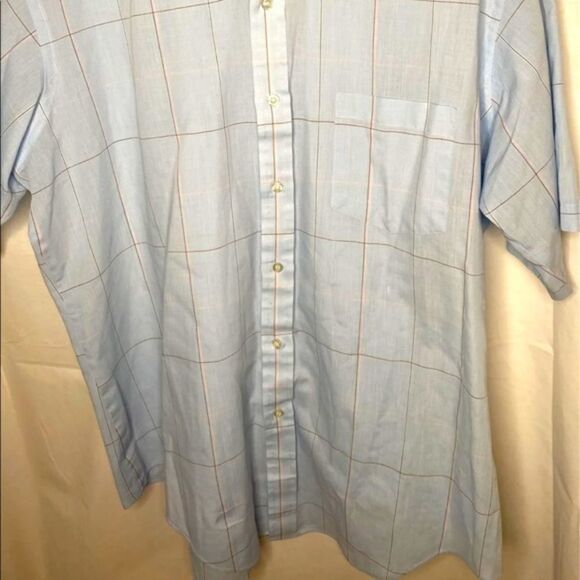 Vintage 80's Banner Men's Shirt Size 17 - Picture 3 of 3